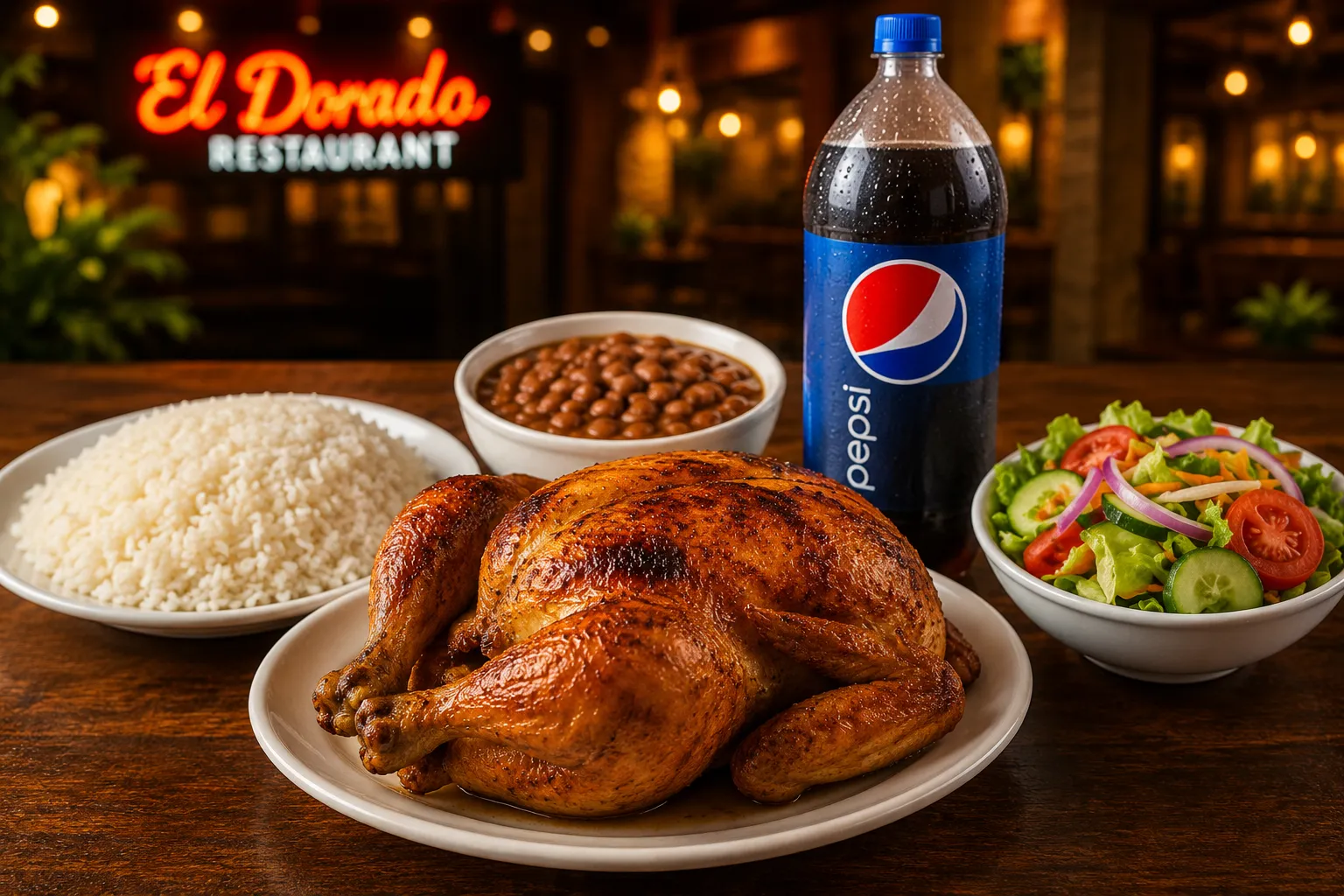 Combo 1 Rotisserie Chicken