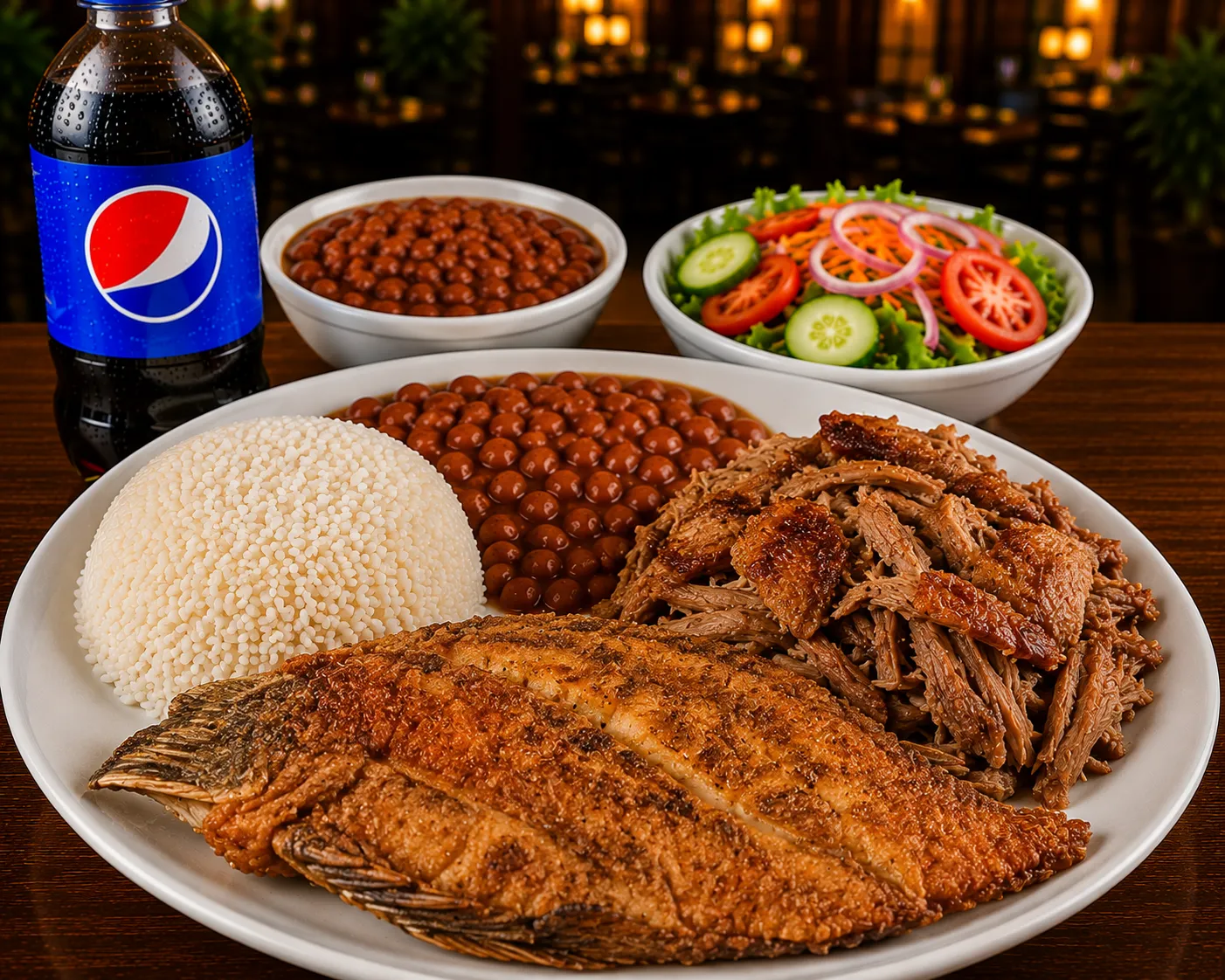 Combo 10 Roast Pork and Fried Fish