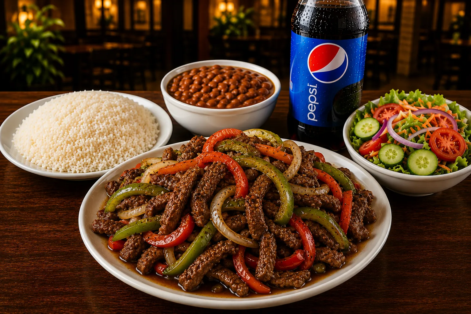 Combo 4 Pepper Steak