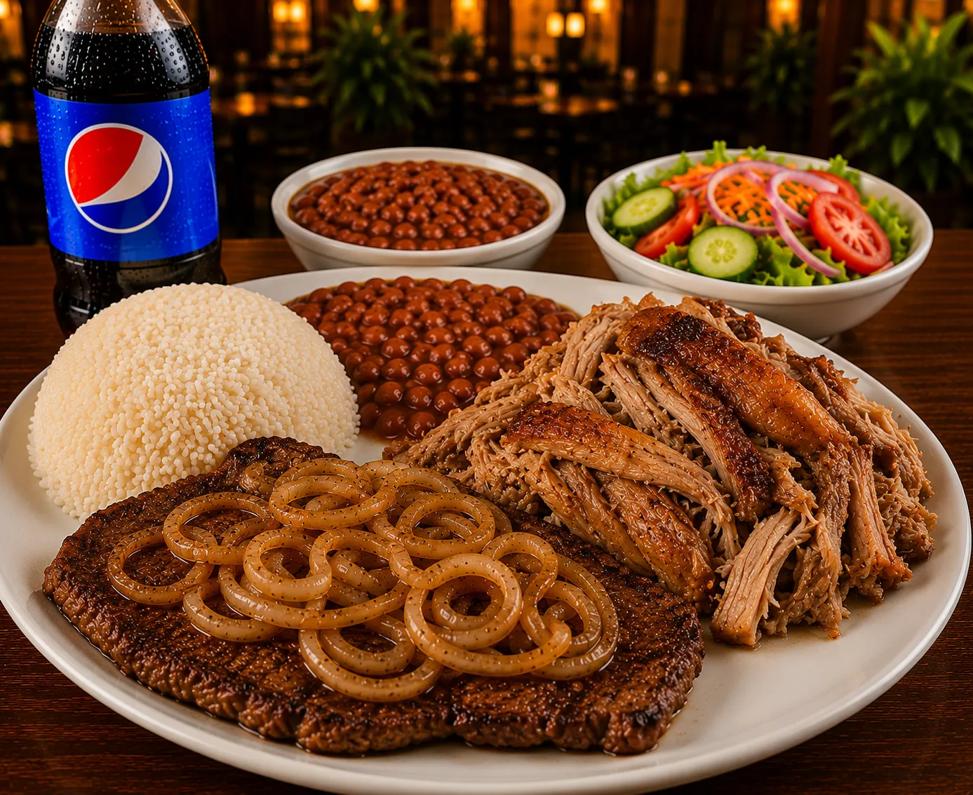 Combo 9 Roast Pork and Steak