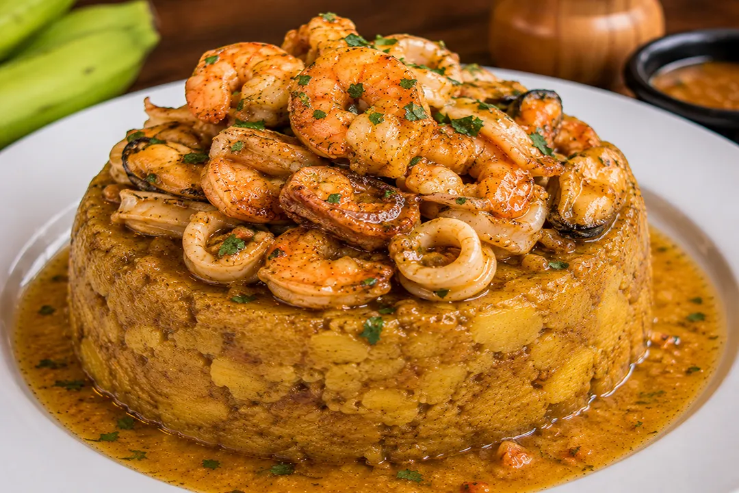 Seafood Mofongo